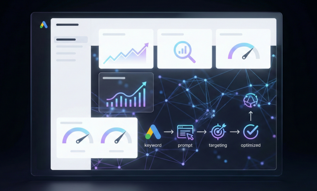 google ads optimization prompts - featured image